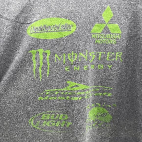 All-ActionSports.com Vintage Shirt Mens XL Monster Mastercraft Bud LIght Y2K - Picture 5 of 6